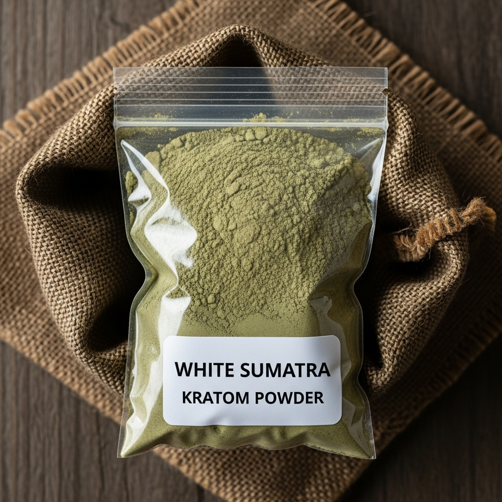White Sumatra Kratom Powder